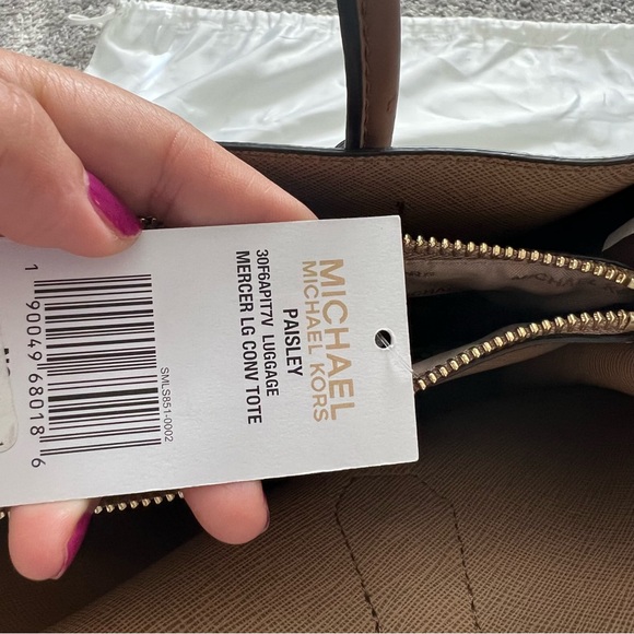 Michael Kors MK purse special design large mercer satchel bag NWT - Picture 9 of 14